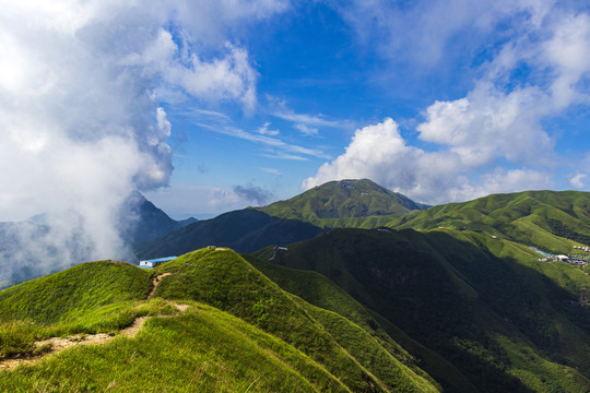 江西武功山金顶