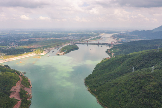 广西桂平大藤峡峡谷水利枢纽