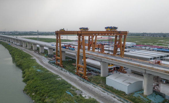 沪苏湖高铁建设