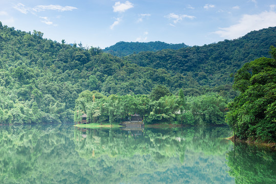 肇庆市鼎湖山蝴蝶谷山水风景