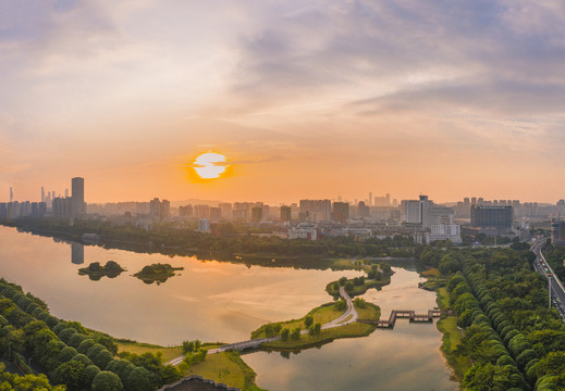 南宁城市景观南湖公园