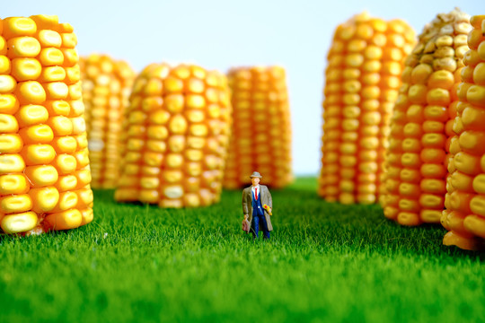 微缩模型之玉米