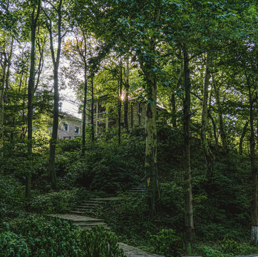 信阳鸡公山建筑之别墅