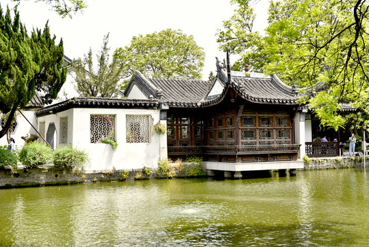 南京总统府太平湖