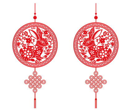 兔年剪纸