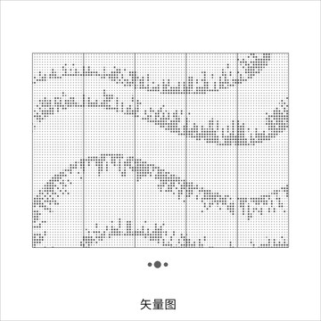 圆点圆形镂空板