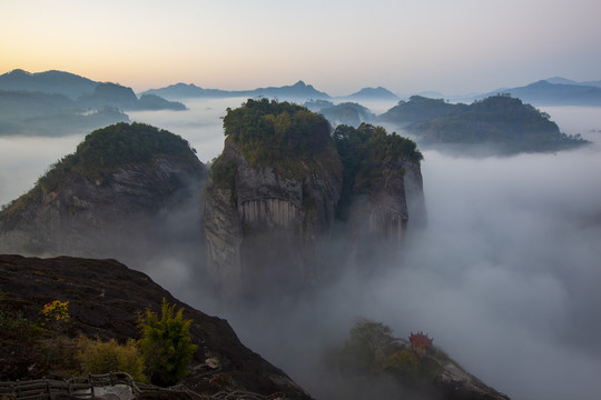 福建武夷山水风光