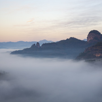 福建武夷山水风光