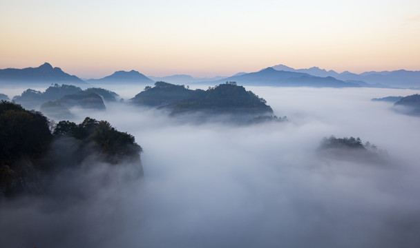 福建武夷山水风光