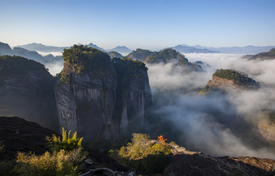 福建武夷山水风光