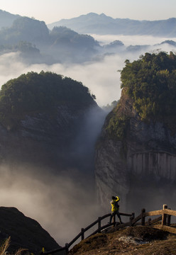 福建武夷山水风光