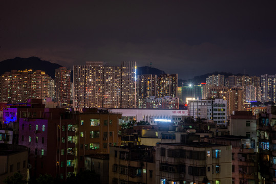 深圳东站夜景