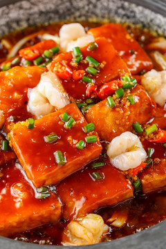虾仁豆腐