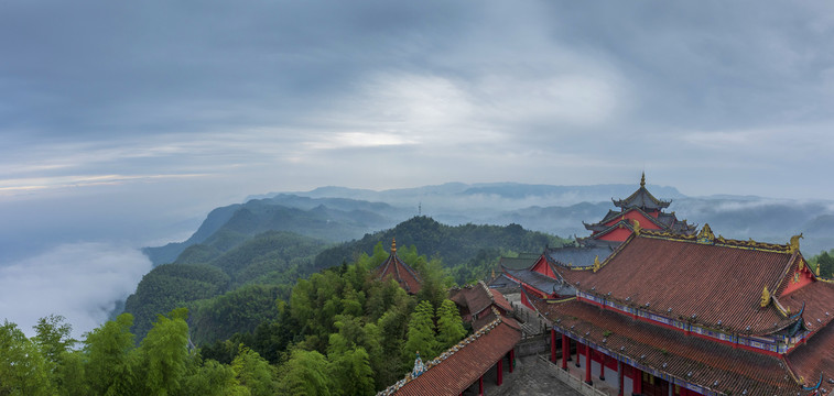 四川宜宾蜀南竹海龙吟寺