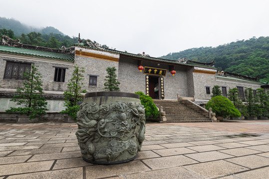 广东肇庆鼎湖山庆云寺建筑