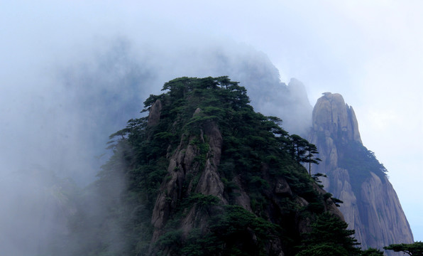 如诗如画天都峰