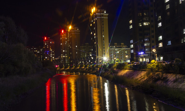 城市夜景