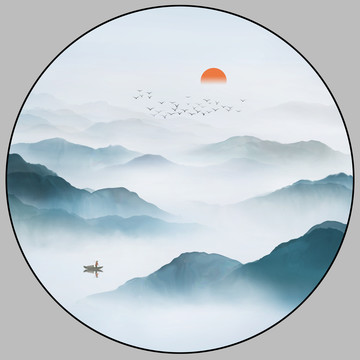 山水画