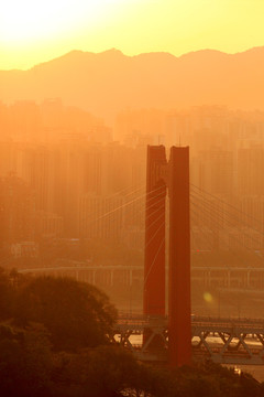 沙坪坝和红岩村大桥