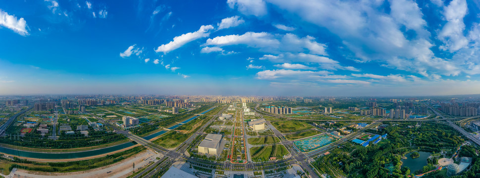 郑州美术馆新馆档案史志馆全景