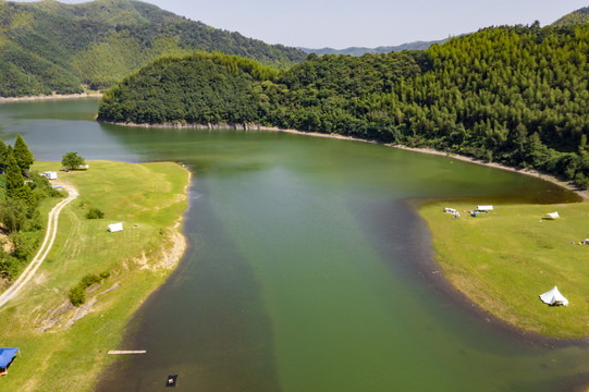 浙江湖州安吉赋石水库小杭坑