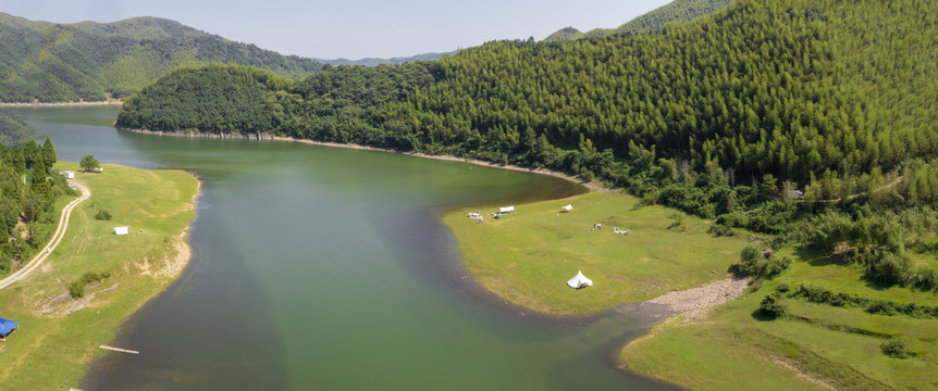 浙江湖州安吉赋石水库小杭坑