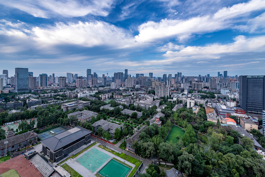 川大华西校区校园