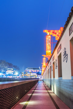 南京中国科举博物馆建筑夜景