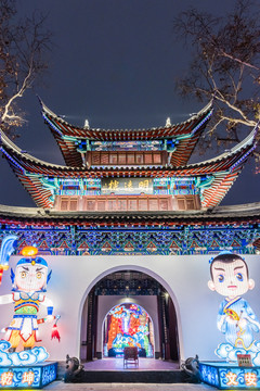 南京中国科举博物馆建筑夜景