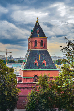 俄罗斯莫斯科红场塔楼