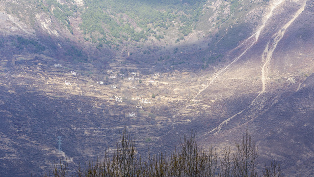 阿坝州金川中路藏寨