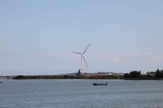 海边风车发电