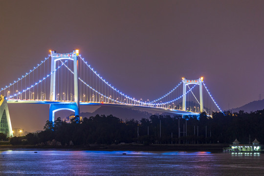 厦门海沧大桥夜景