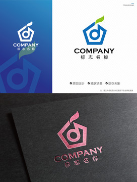 d字母logo