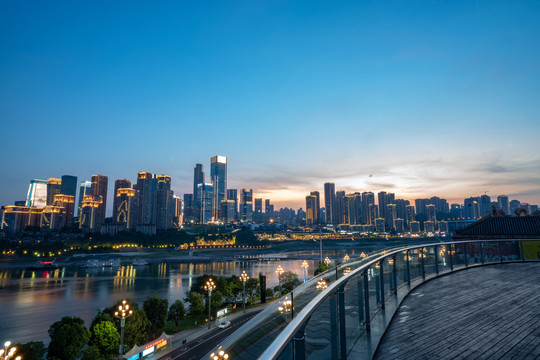 重庆城市江景