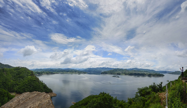 丹东宽甸绿江风景