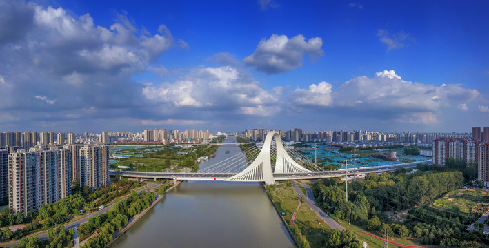 江苏淮安市运河大桥
