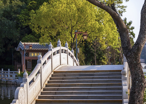 惠州西湖风景拱桥