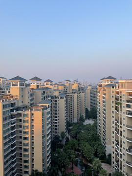 高档花园小区风景