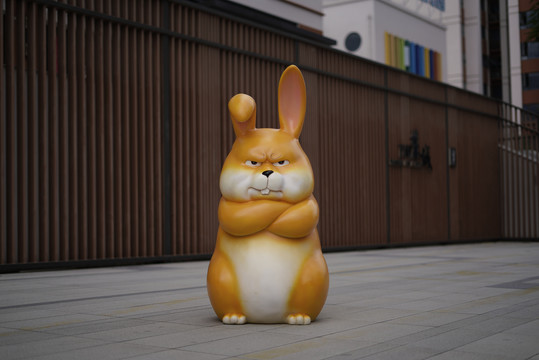 兔子雕塑泉州江之南
