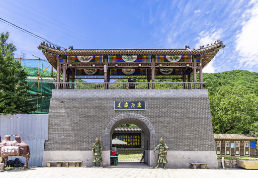 北京京西古道风景区自然风光