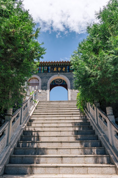 北京京西古道风景区自然风光