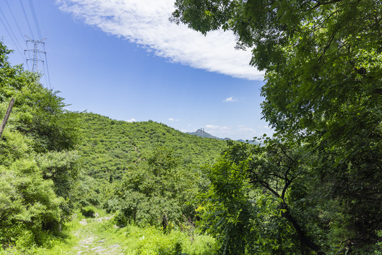 北京京西古道风景区自然风光