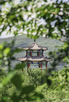 北京京西古道风景区自然风光