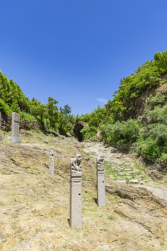 北京京西古道风景区自然风光