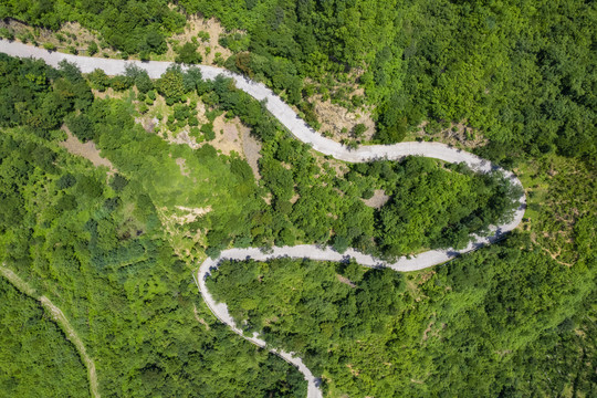 北京京西古道风景区自然风光