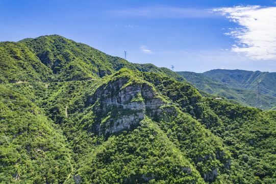 北京京西古道风景区自然风光