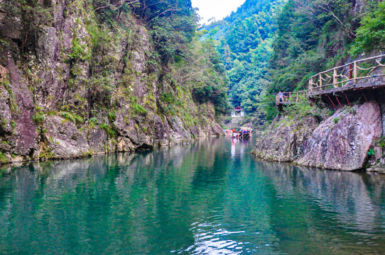 浙江金华磐安县十八涡景区