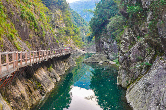 浙江金华磐安县十八涡景区