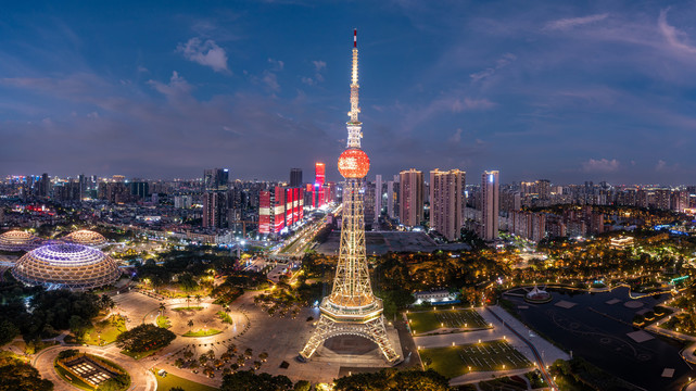 佛山电视塔夜景